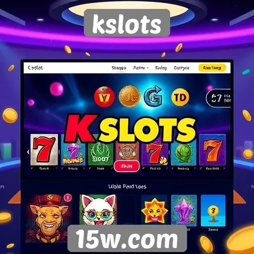 Interface do usuário do site kslots e sua usabilidade